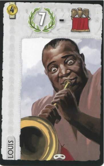 7 Wonders: Leaders - Louis Armstrong Promo Card