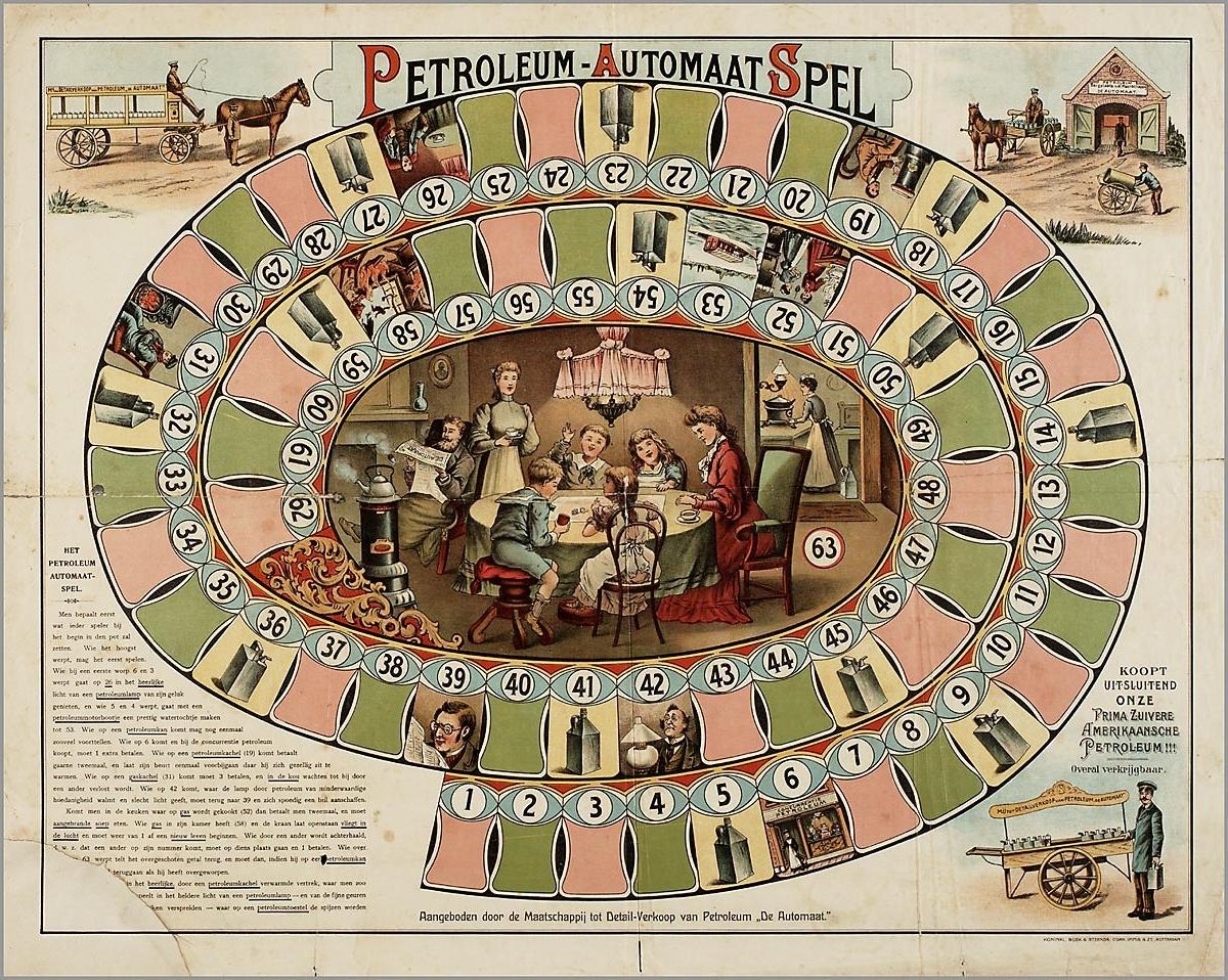Petroleum-Automaat Spel