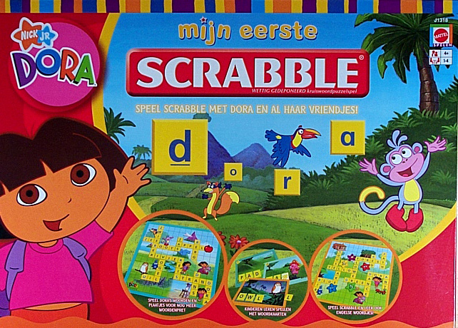 Mijn eerste Scrabble: Dora