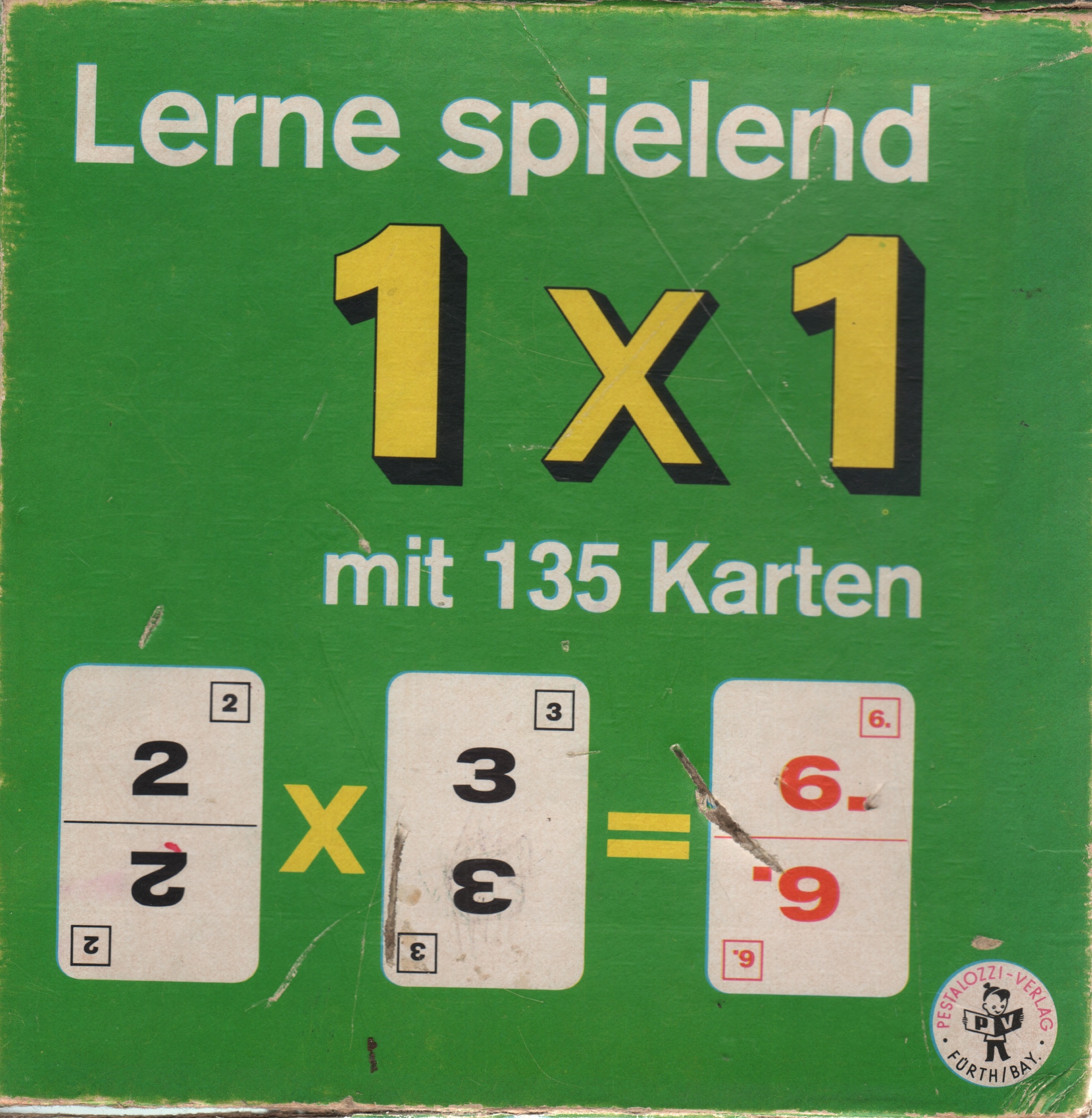 Lerne Spielend (1 x 1 mit 135 Karten)