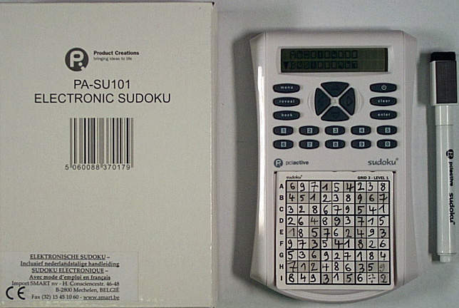 Electronic Sudoku