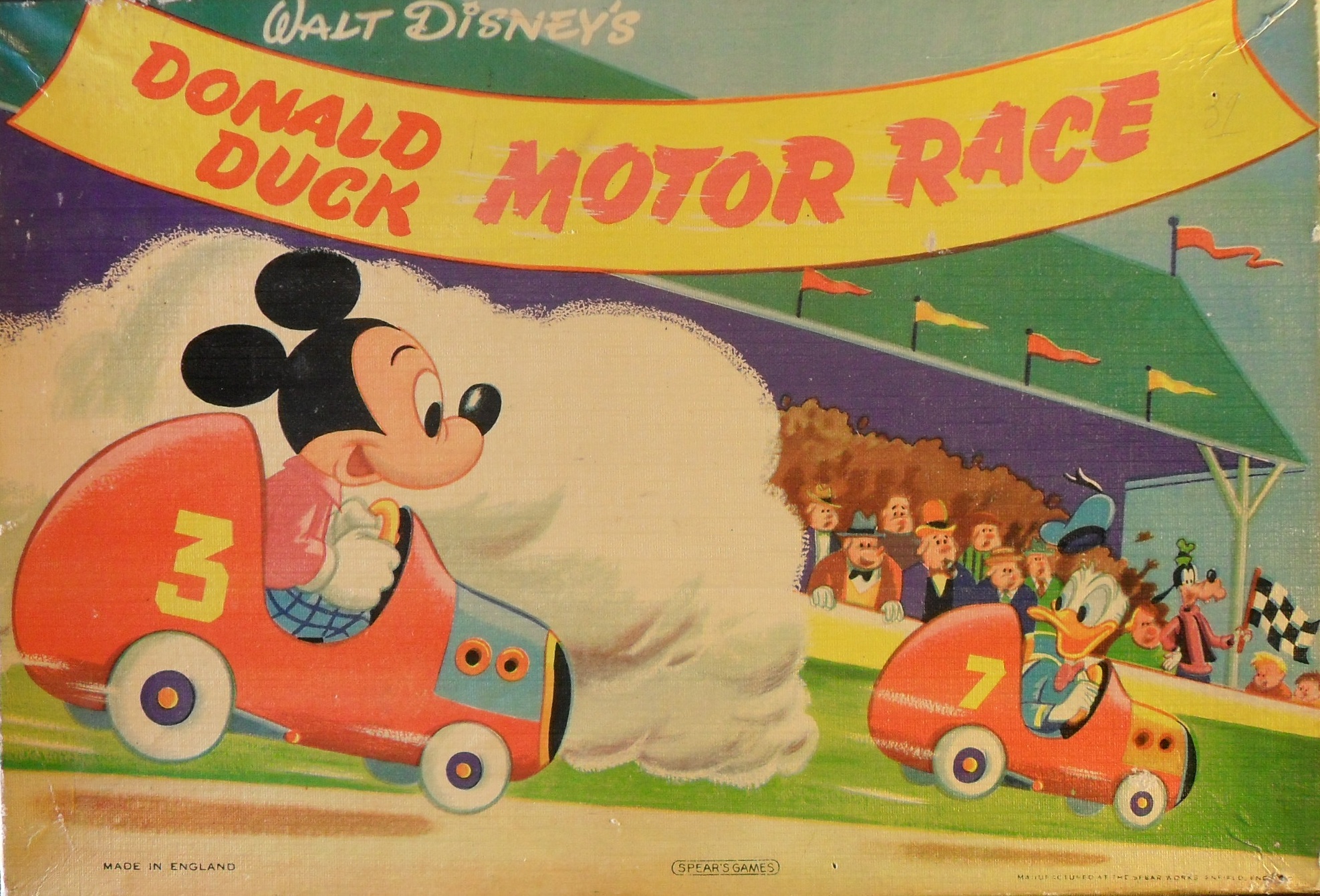 Donald Duck’s Motor Race