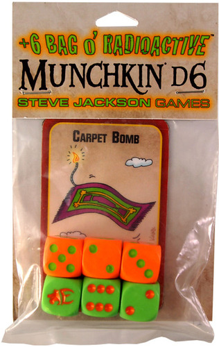 Munchkin: +6 Bag o' Radioactive d6