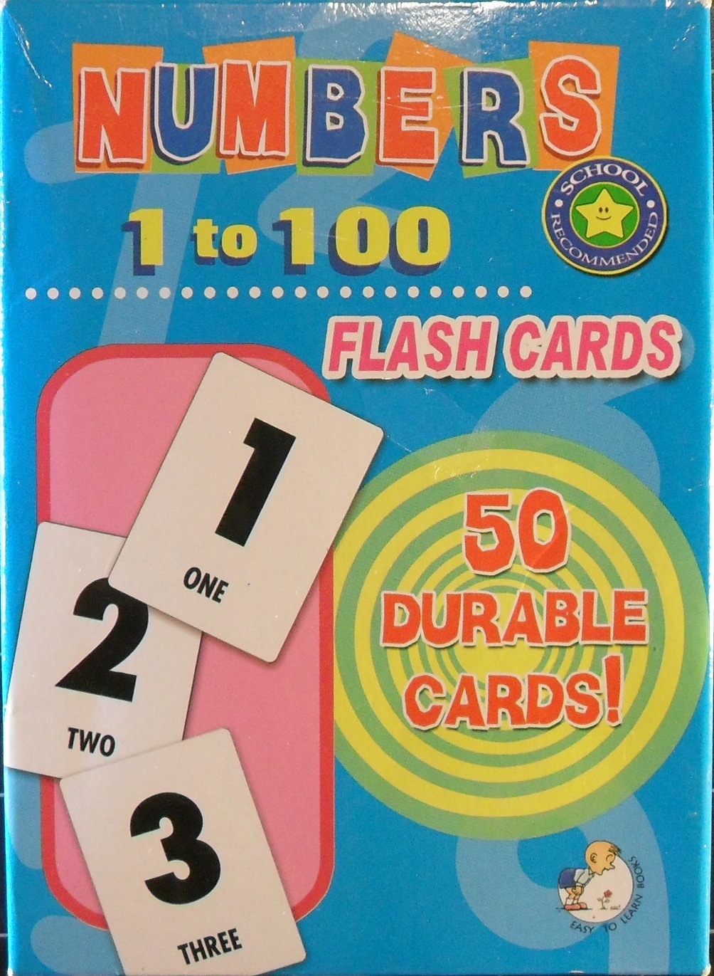 Numbers 1 to 100 (Flash Cards)