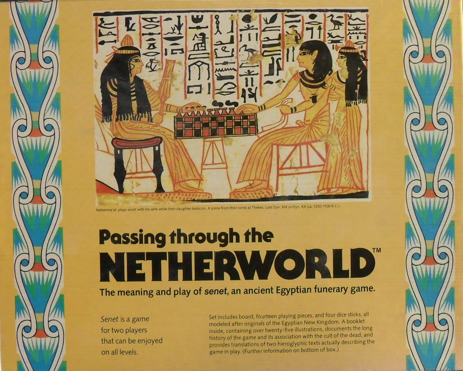 Passing through the Netherworld: The meaning and play of Senet, an ancient Egyptian funerary game