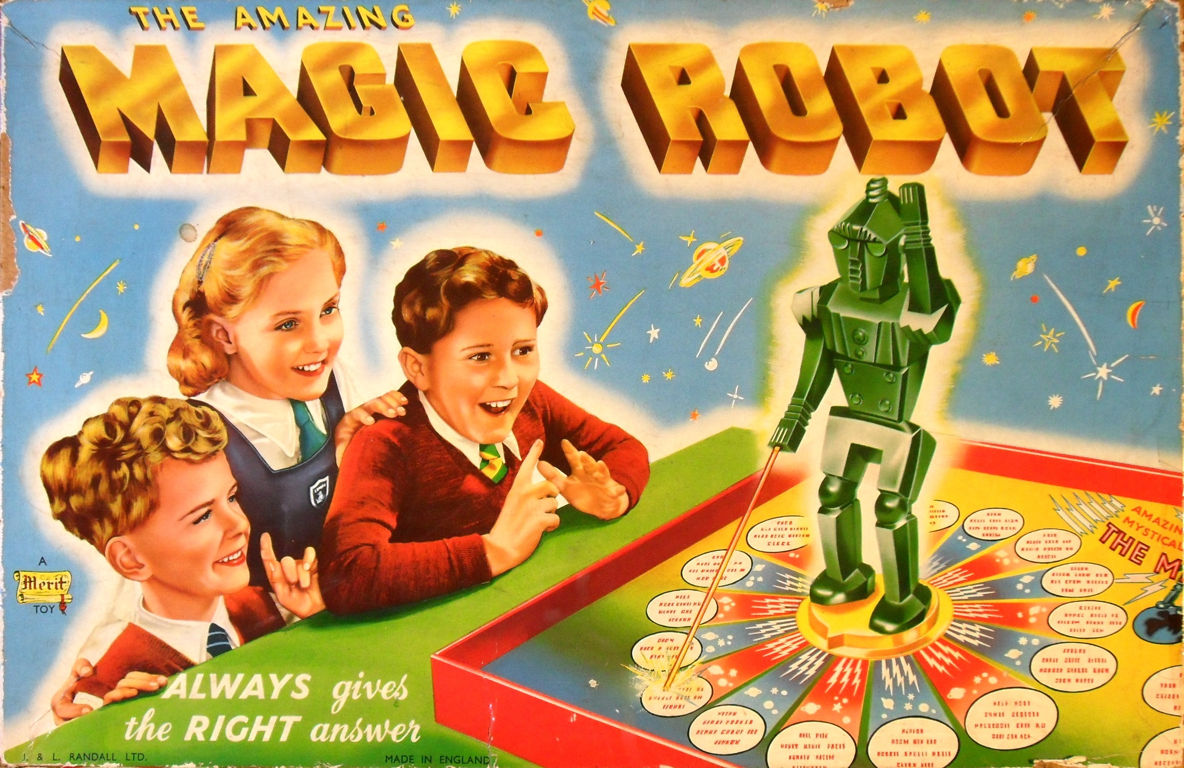 The Amazing Magic Robot always gives the Right answer