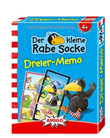 Der Kleine Rabe Socke: Dreier-Memo
