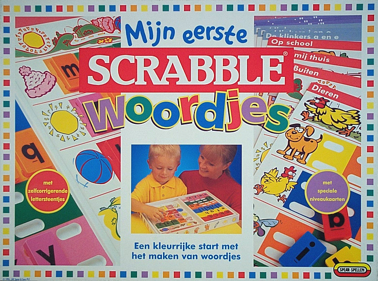 Mijn eerste Scrabble woordjes