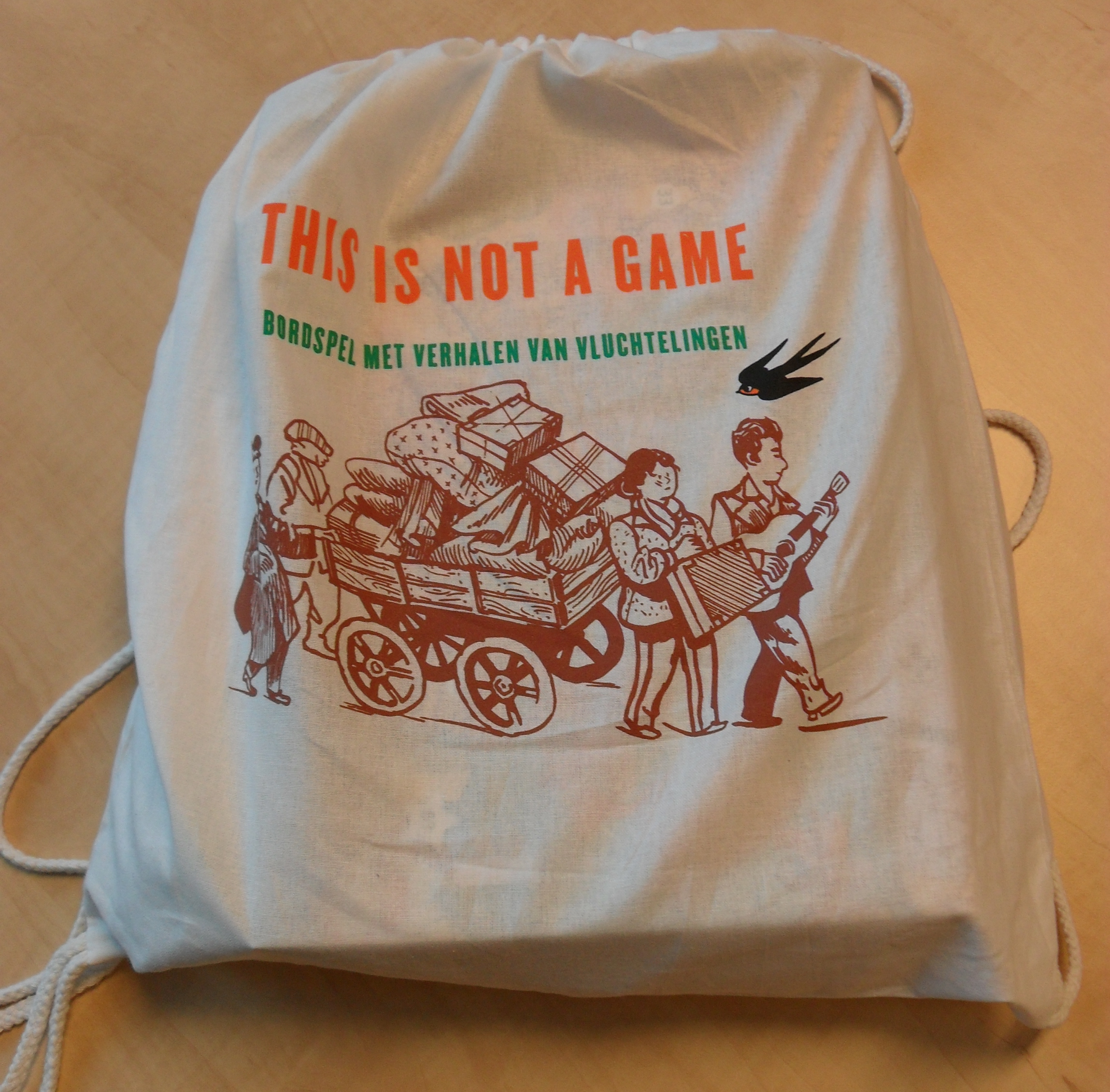 This is not a game (bordspel met verhalen van vluchtelingen)