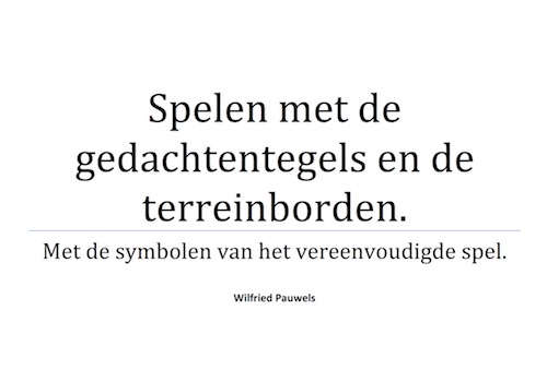 Psalmen spelen met de Gedachtentegels en de Terreinborden