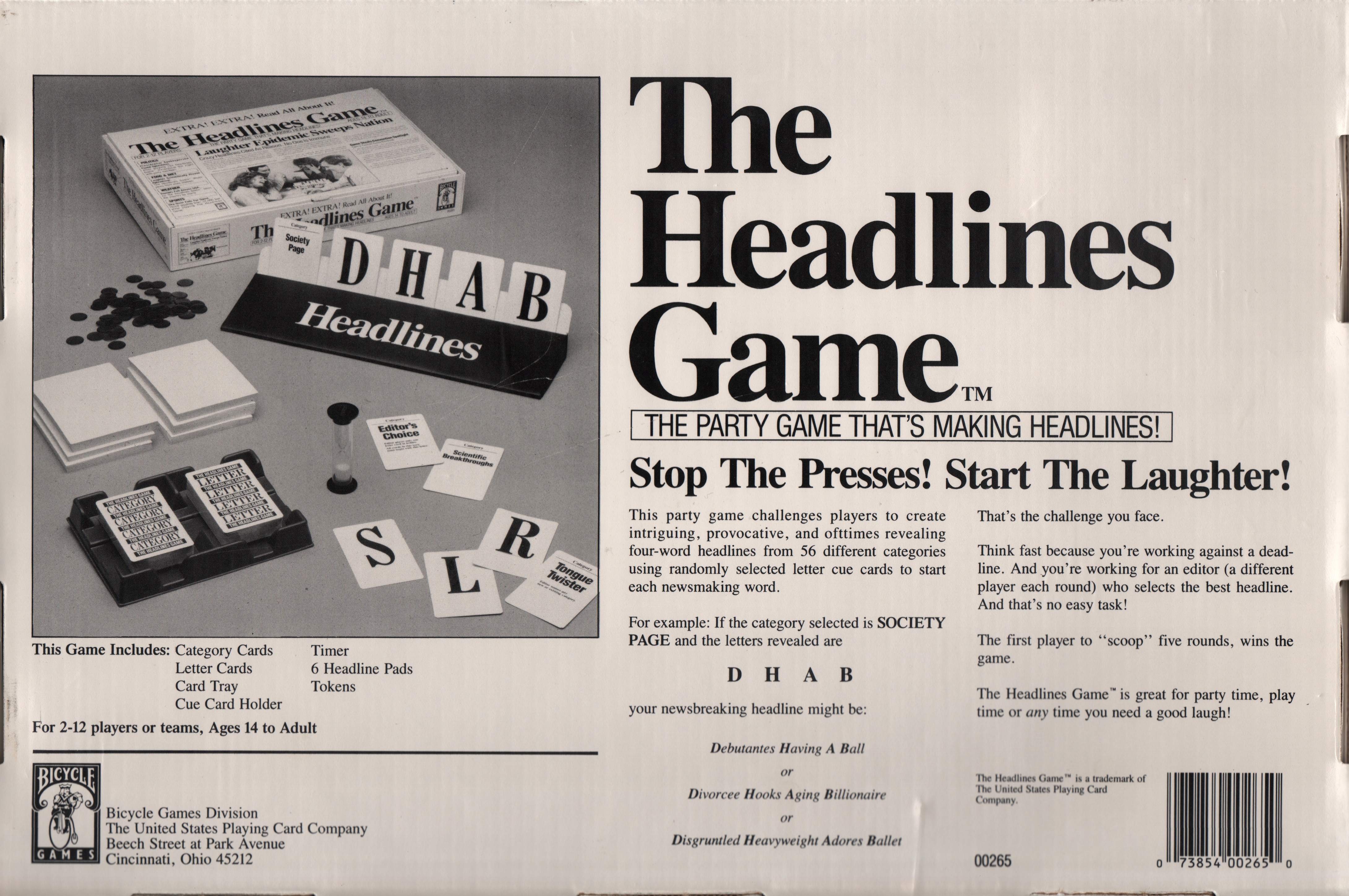 The Headlines Game