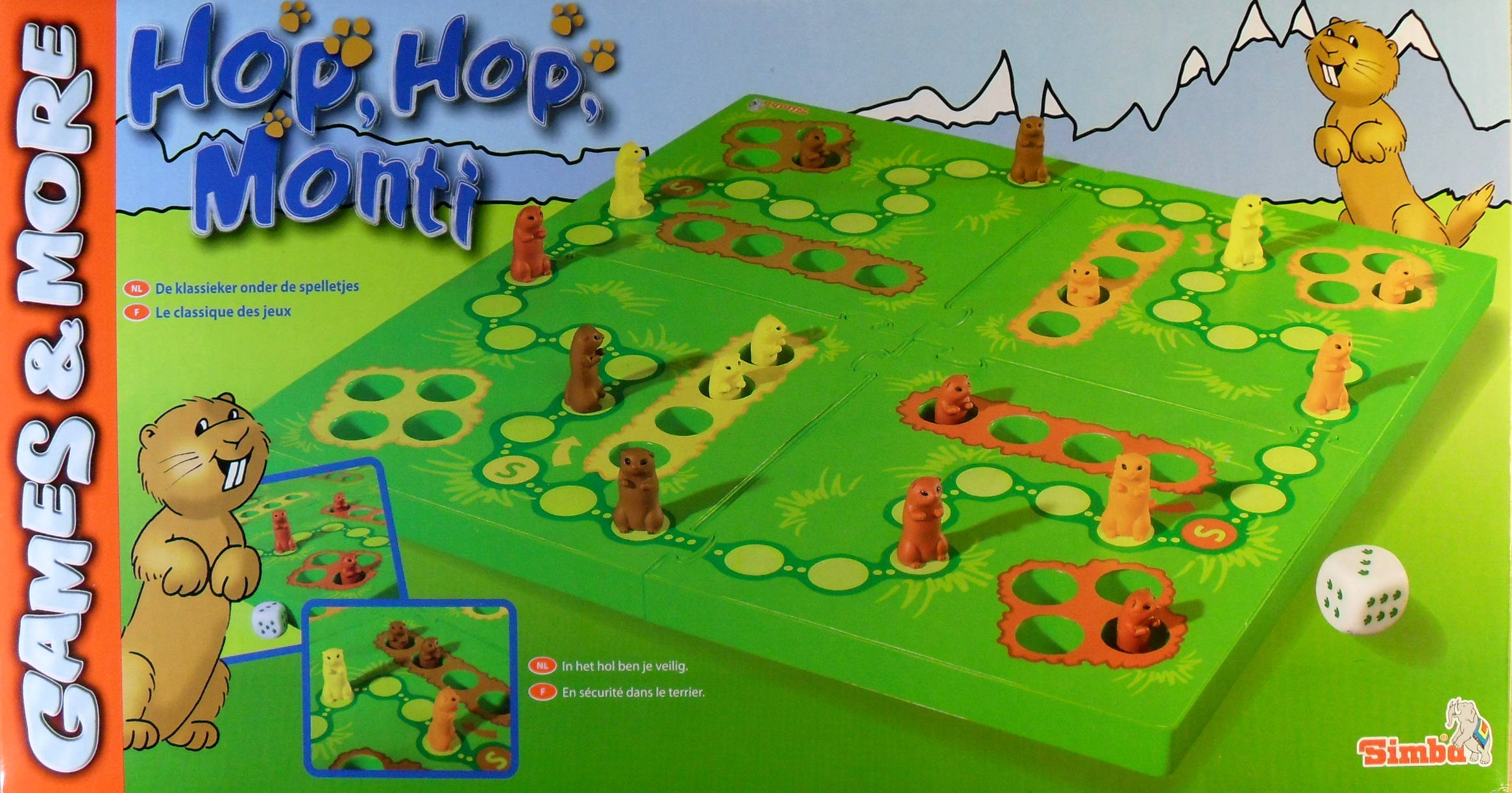 Hop, hop, Monti (marmotten Ludo)