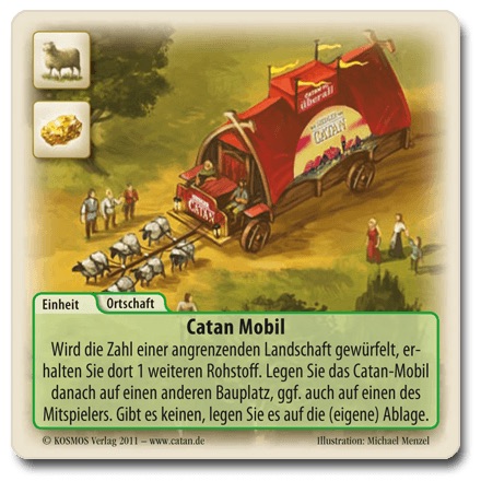 Die Fürsten von Catan: Sonderkarte Frühjahr 2012 – Catan Mobil
