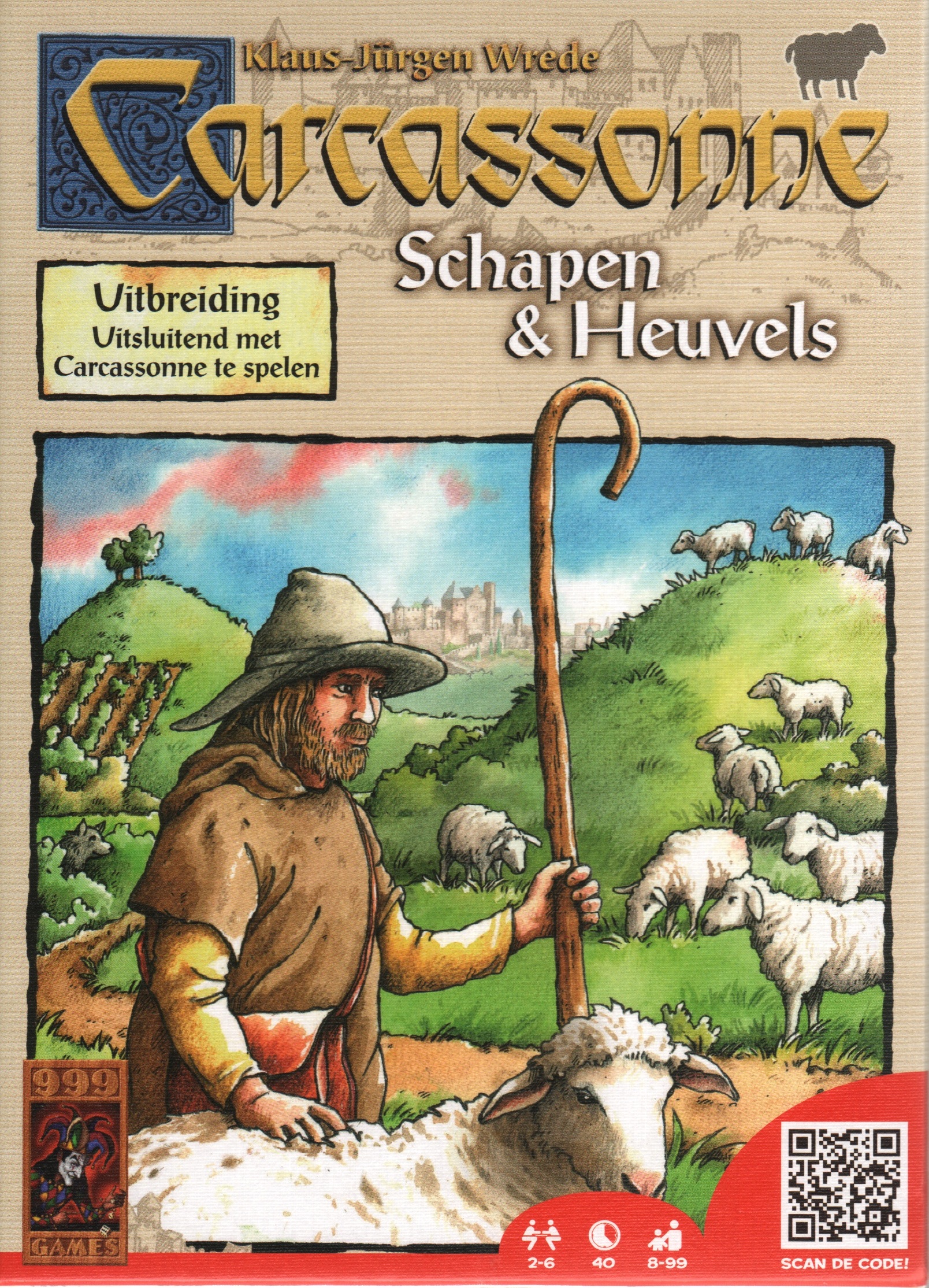 Carcassonne: Schapen & Heuvels