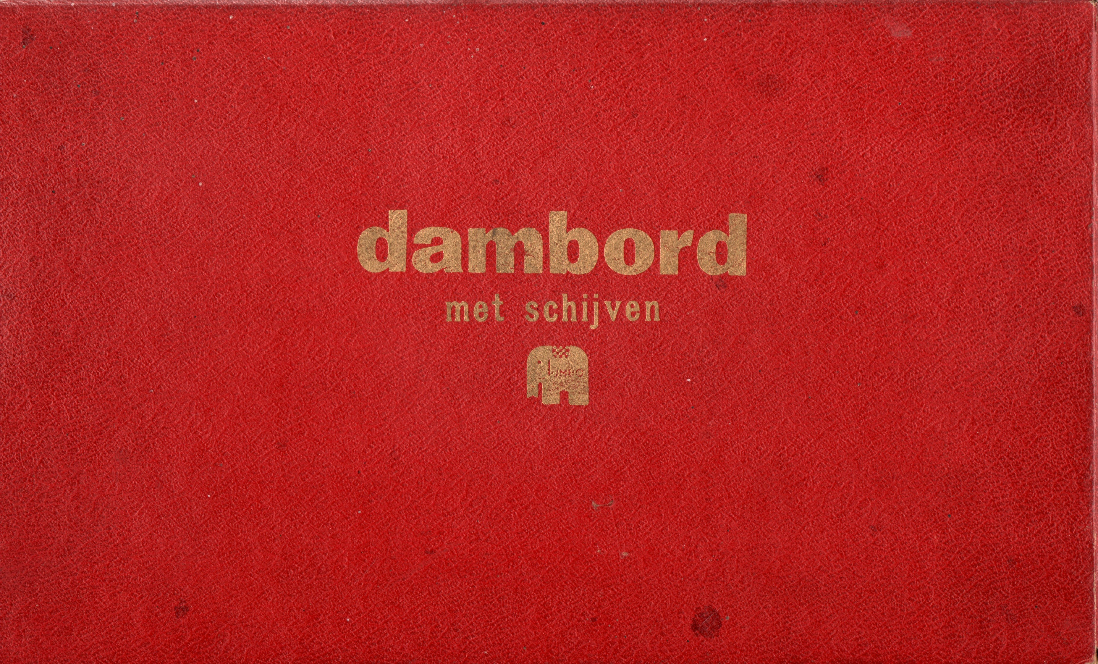 Dambord met schijven