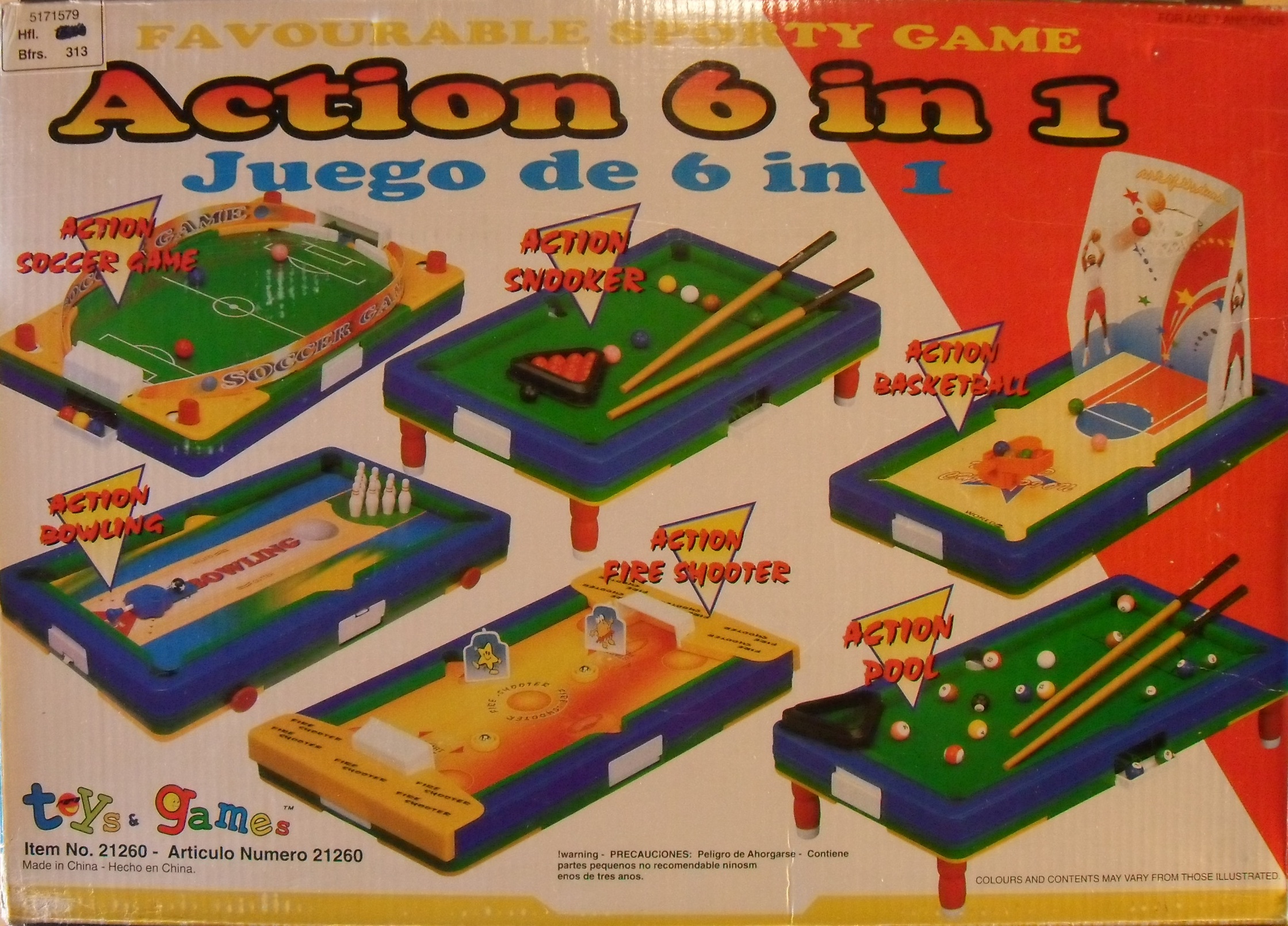 Action 6 in 1