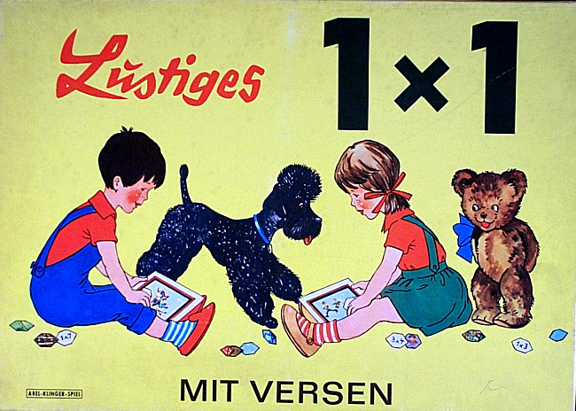 Lustiges 1x1 mit Versen