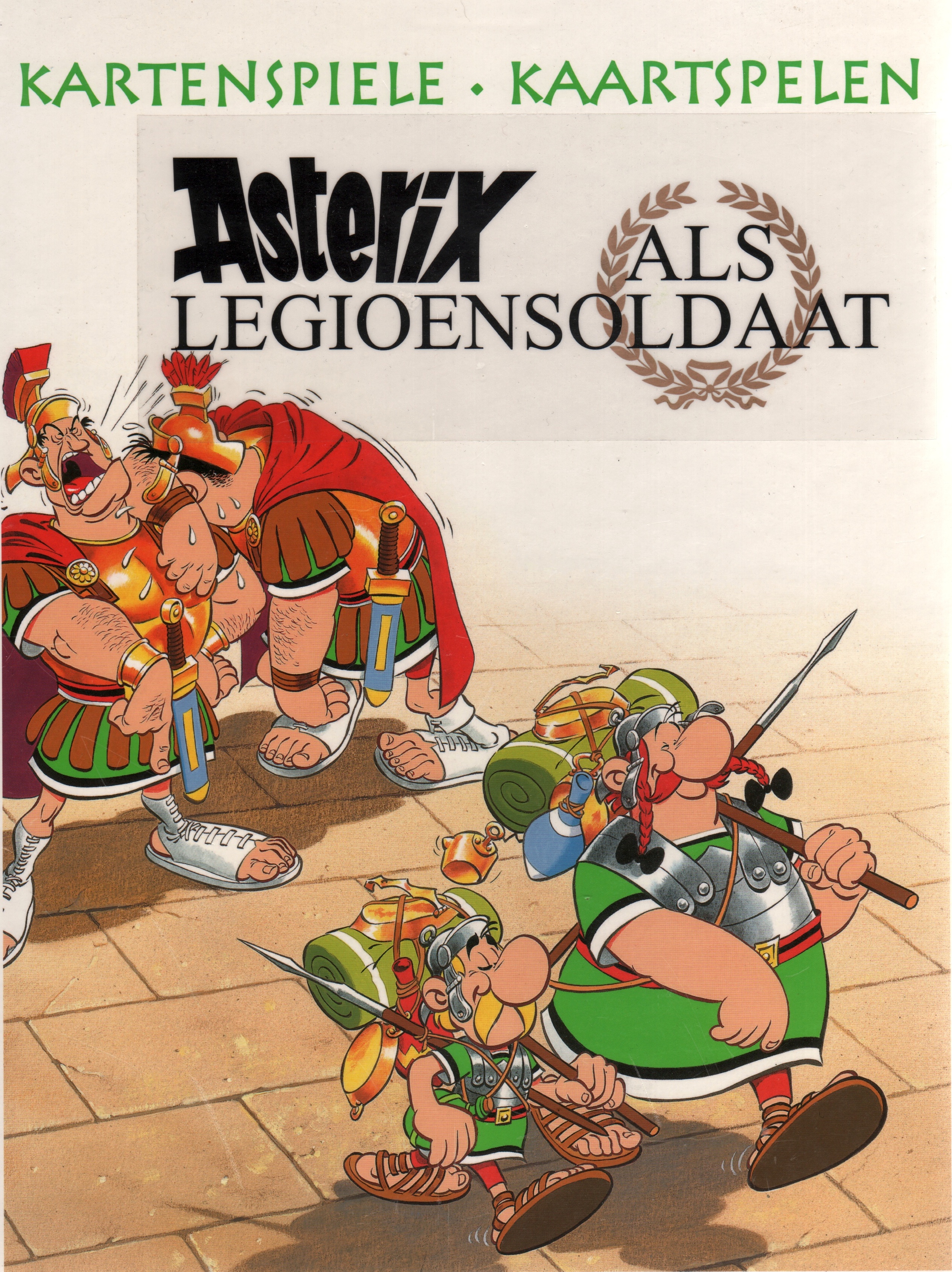 Atlas Asterix Spellenserie: 01 - Kaartspelen (Asterix als Legioensoldaat)