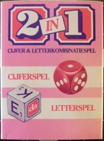 2 in 1 Cijfer & Letterkombinatiespel