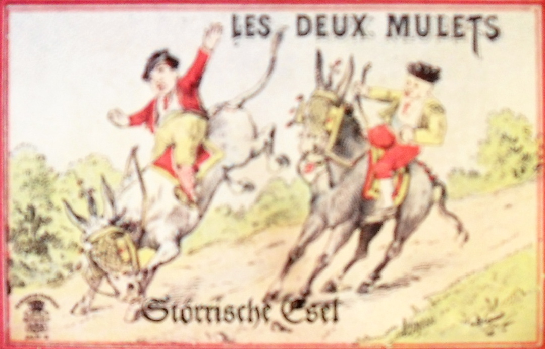 Les deux Mulets - Störrische Esel