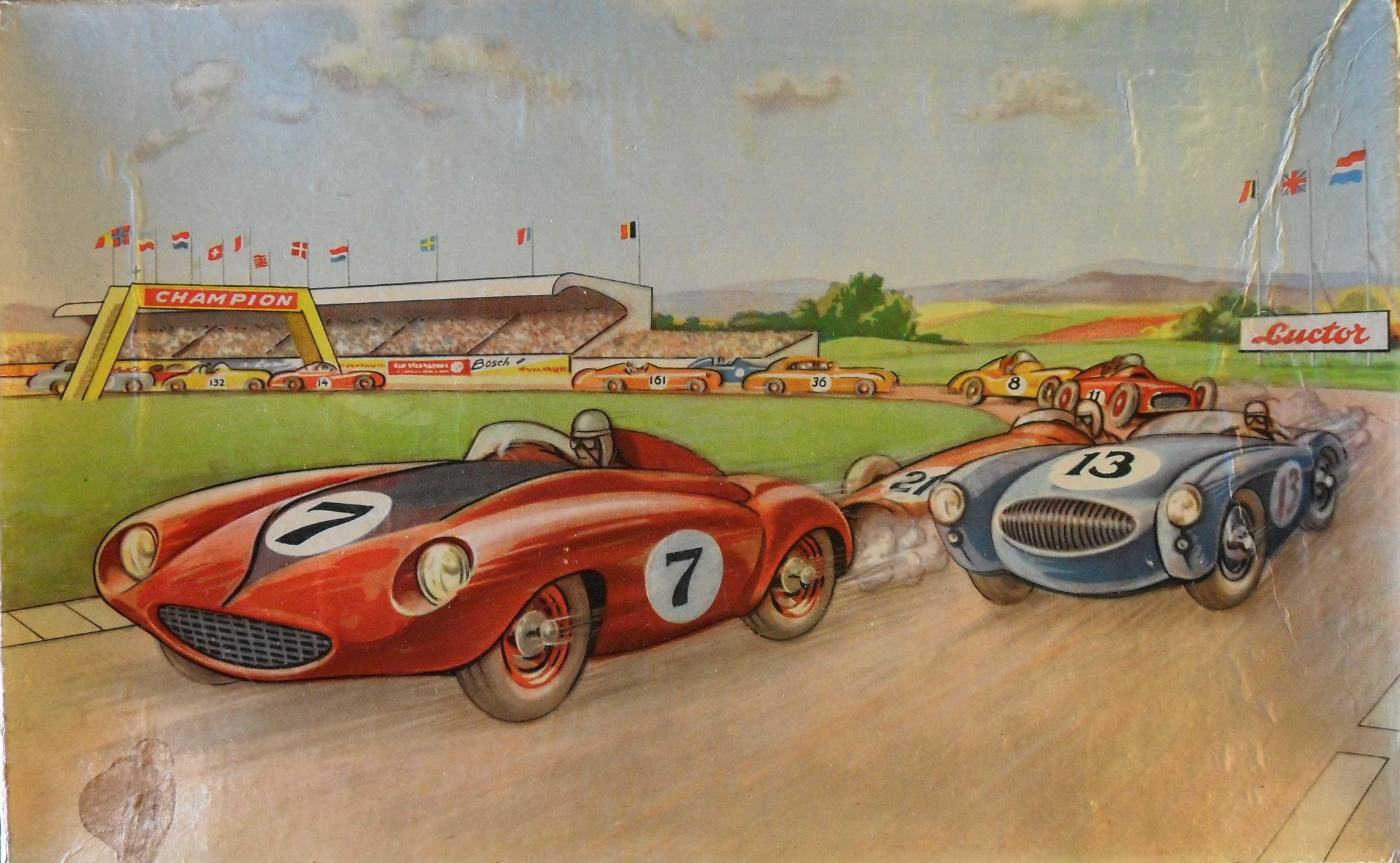 Ganzenspel: Autorace Luctor