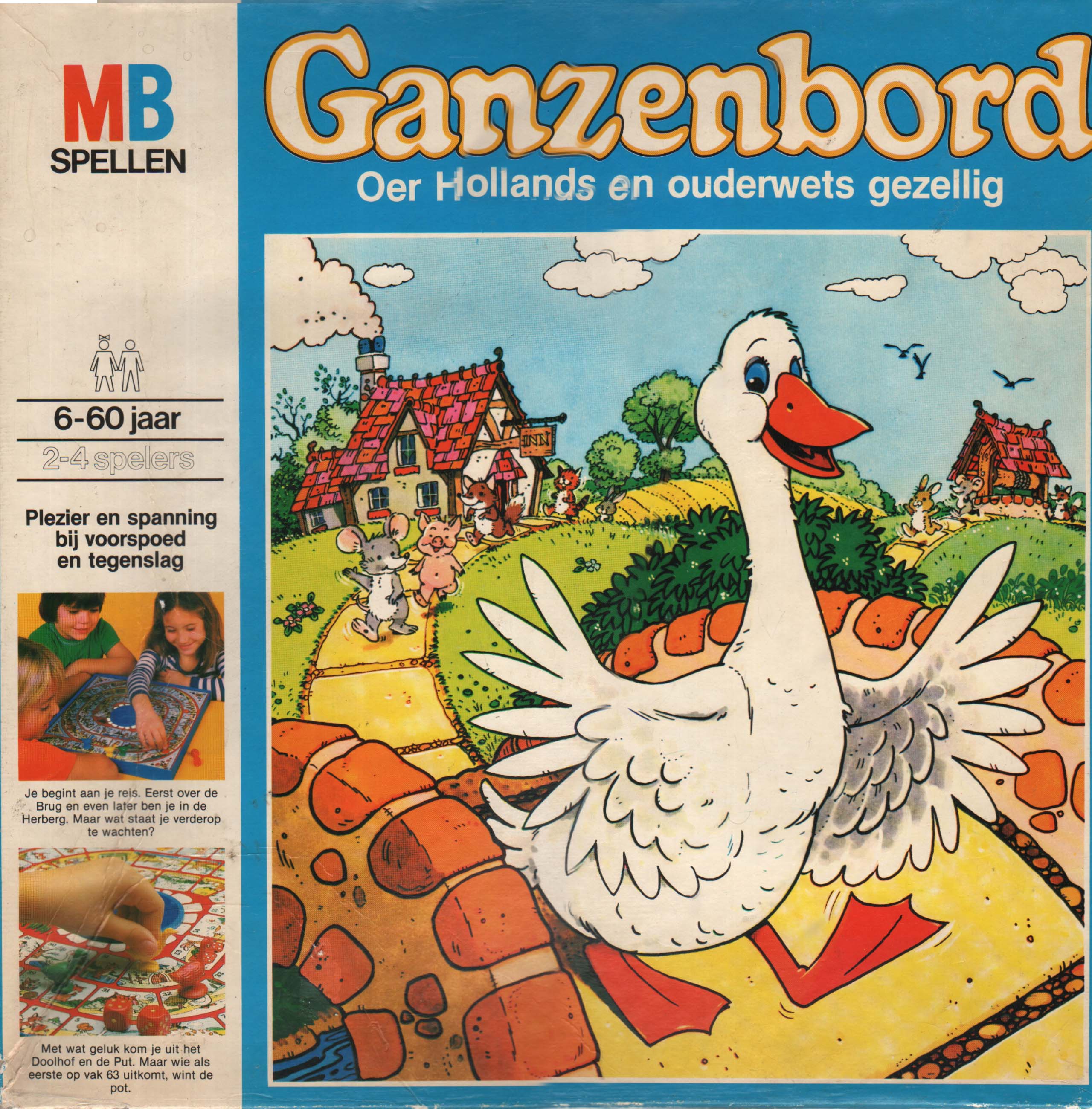 Ganzenbord: Oer Hollands en ouderwets gezellig