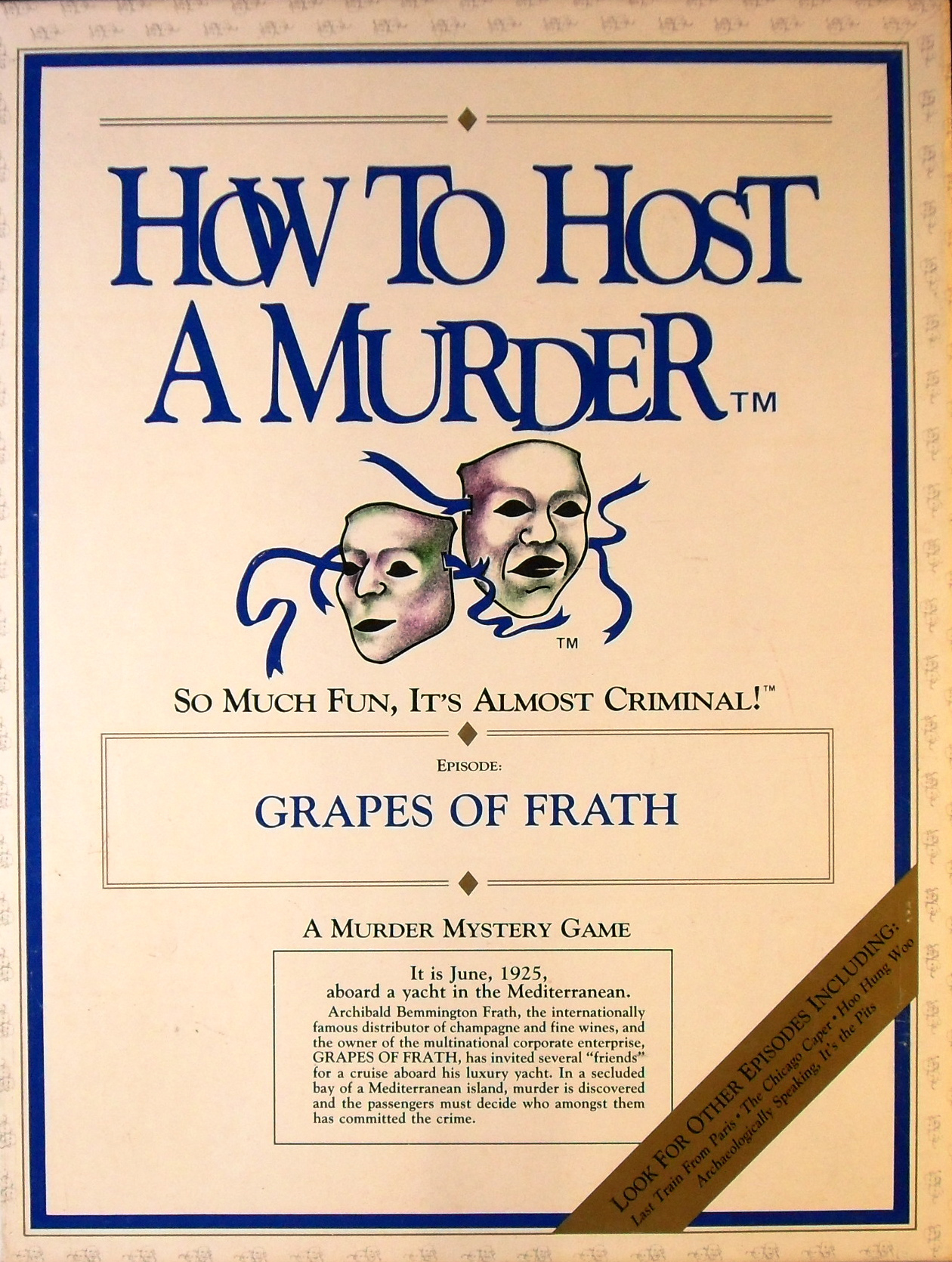 How to Host a Murder - Episode 2 - Grapes of Frath