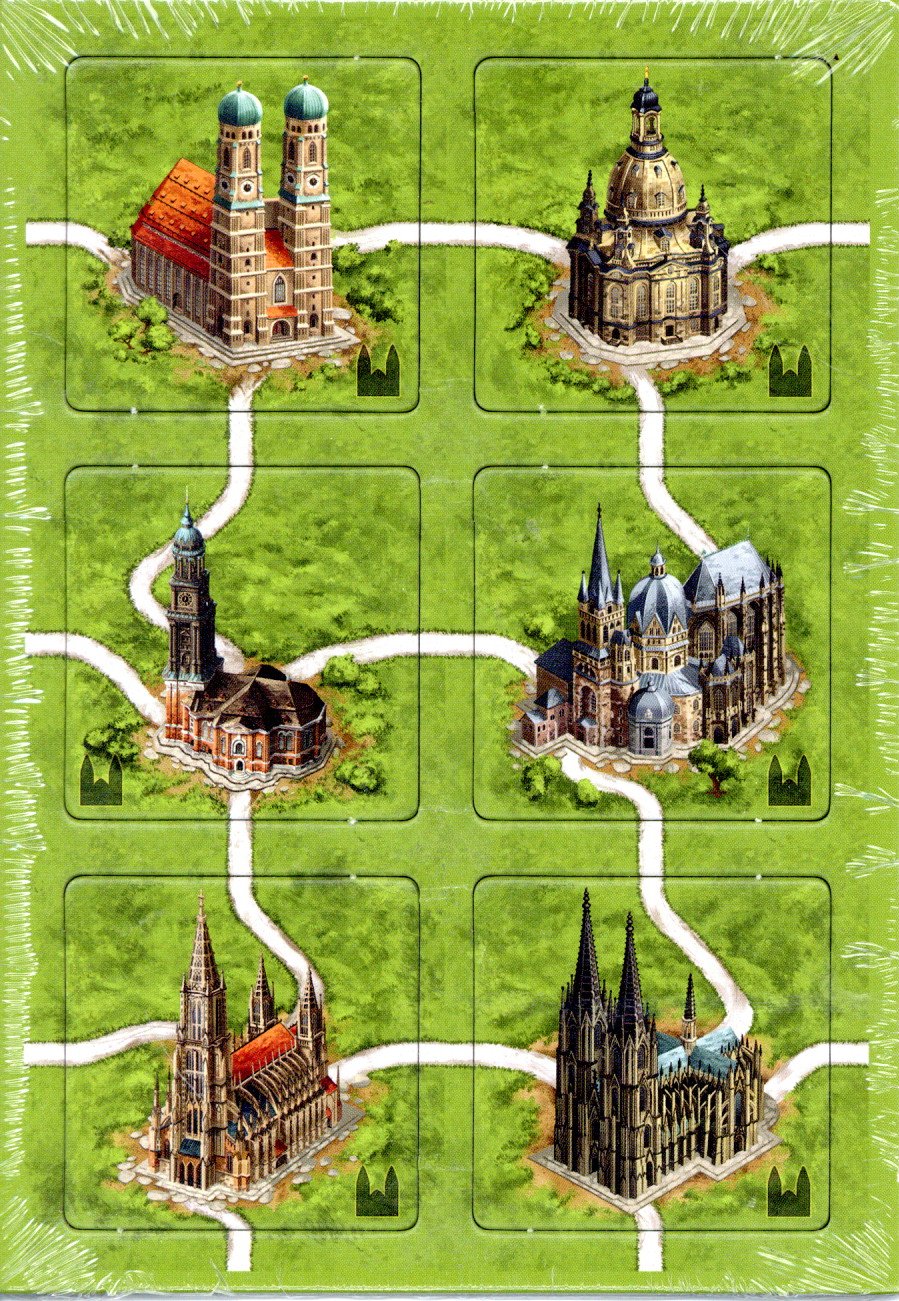 Carcassonne: Kathedralen in Deutschland