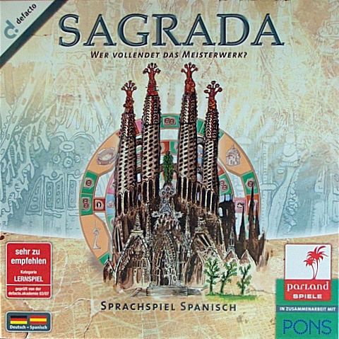Sagrada: Sprachspiel Spanisch