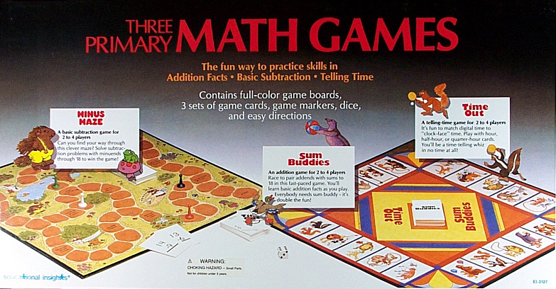 Three Primary Math Games
