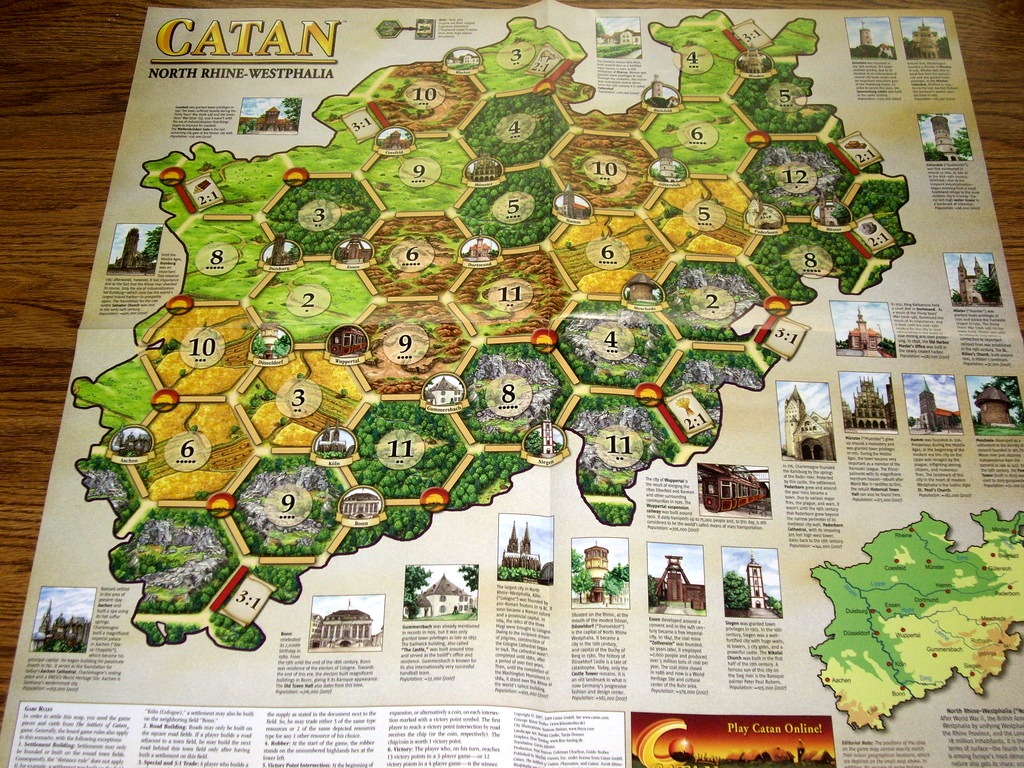 Catan Geographies: North Rhine-Westphalia