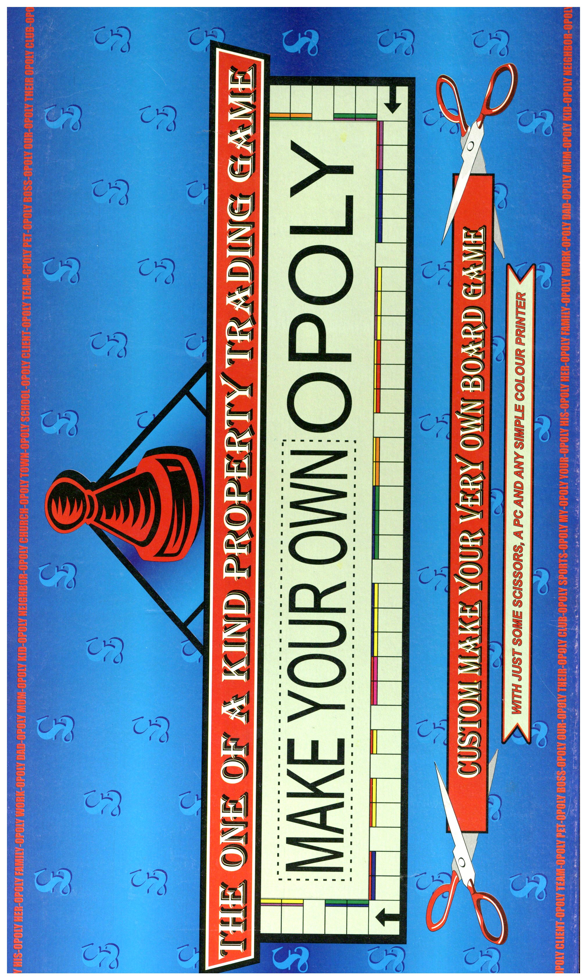Make Your Own Opoly