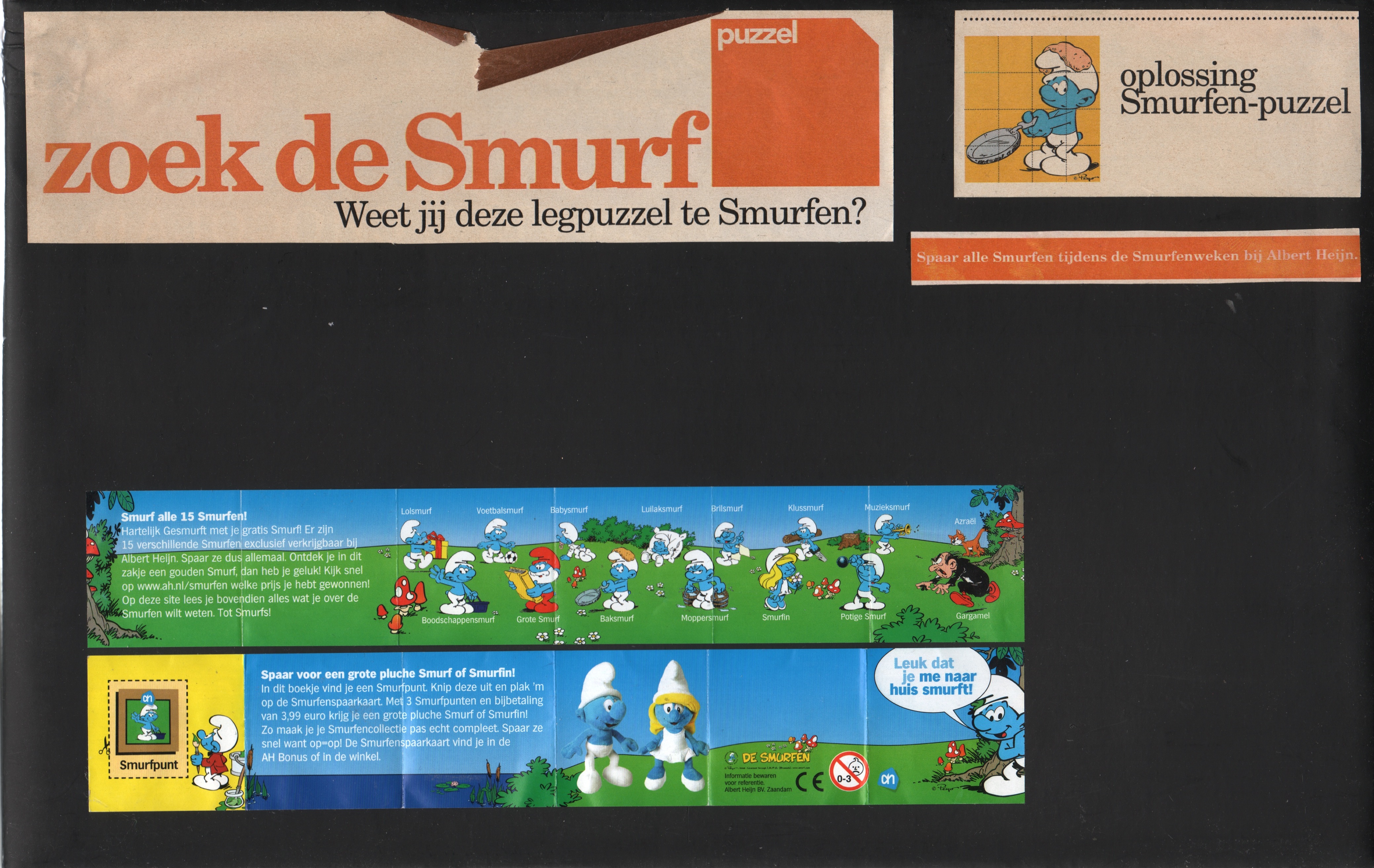 Het Albert Heijn Smurfenspel