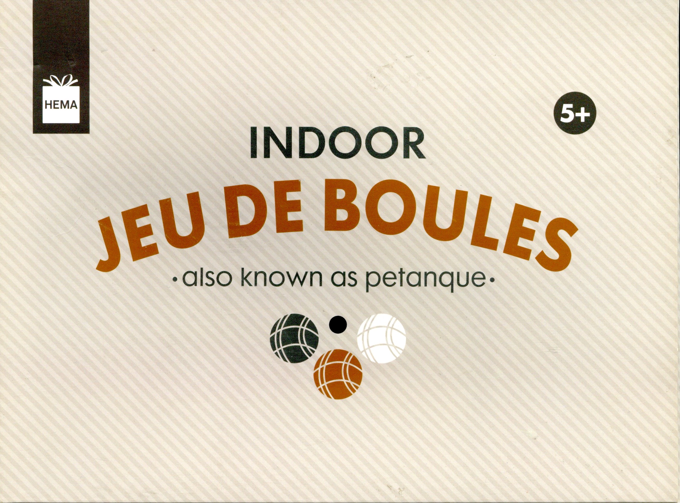 Indoor Jeu de Boules (aka Petanque)