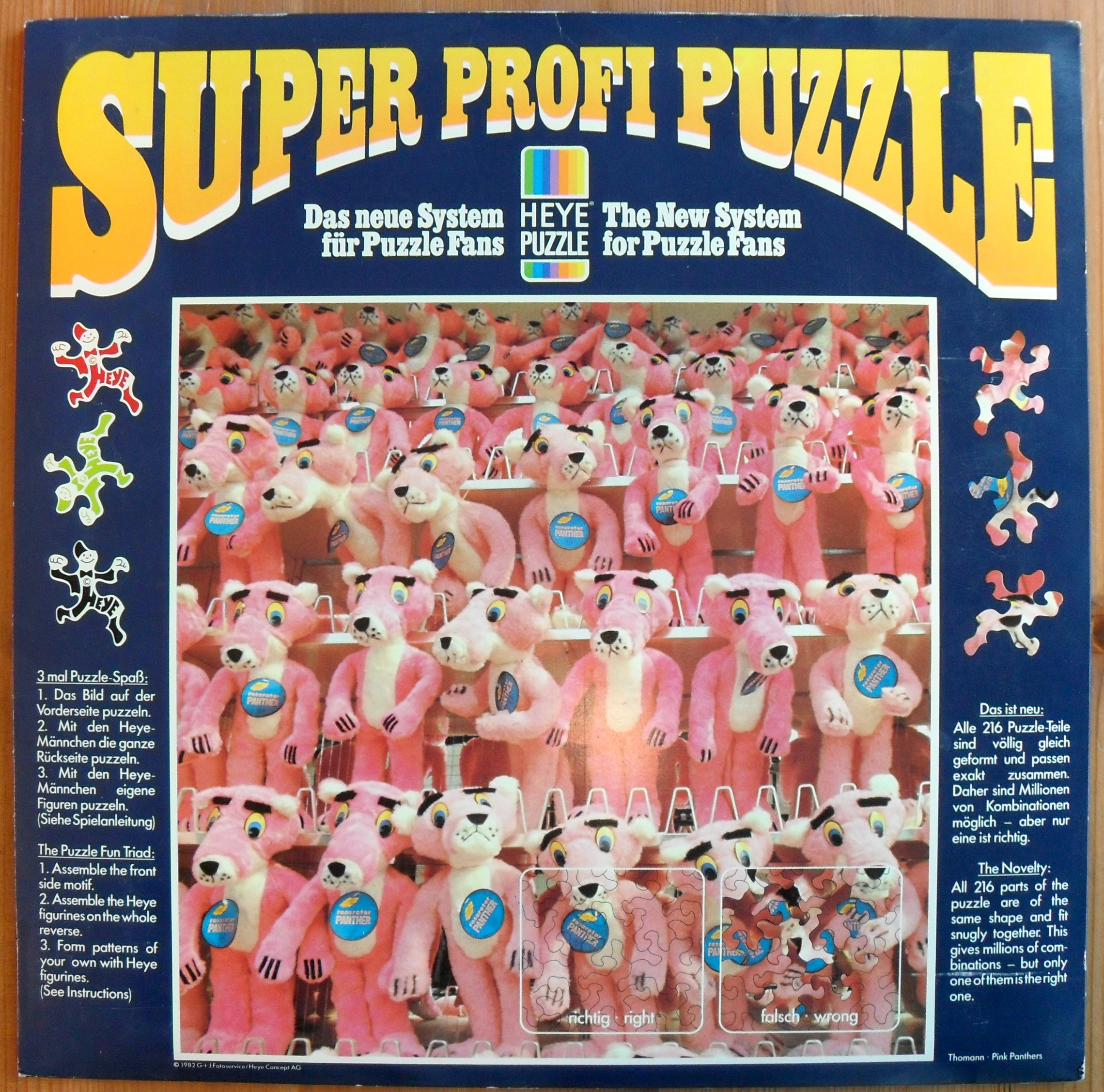 Super Profi Puzzle: Pink Panthers