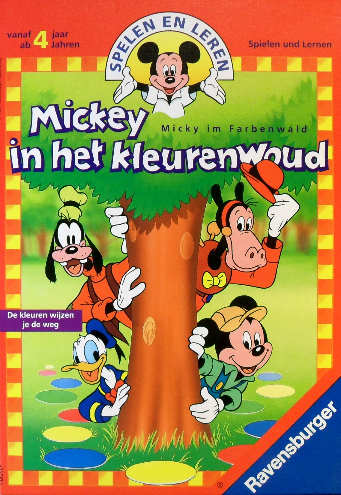 Mickey in het Kleurenwoud