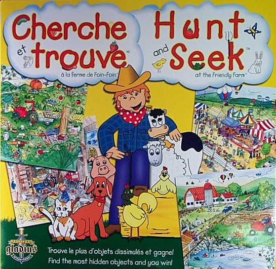Cherche et trouve à la ferme de Foin-Foin (Hunt and Seek)