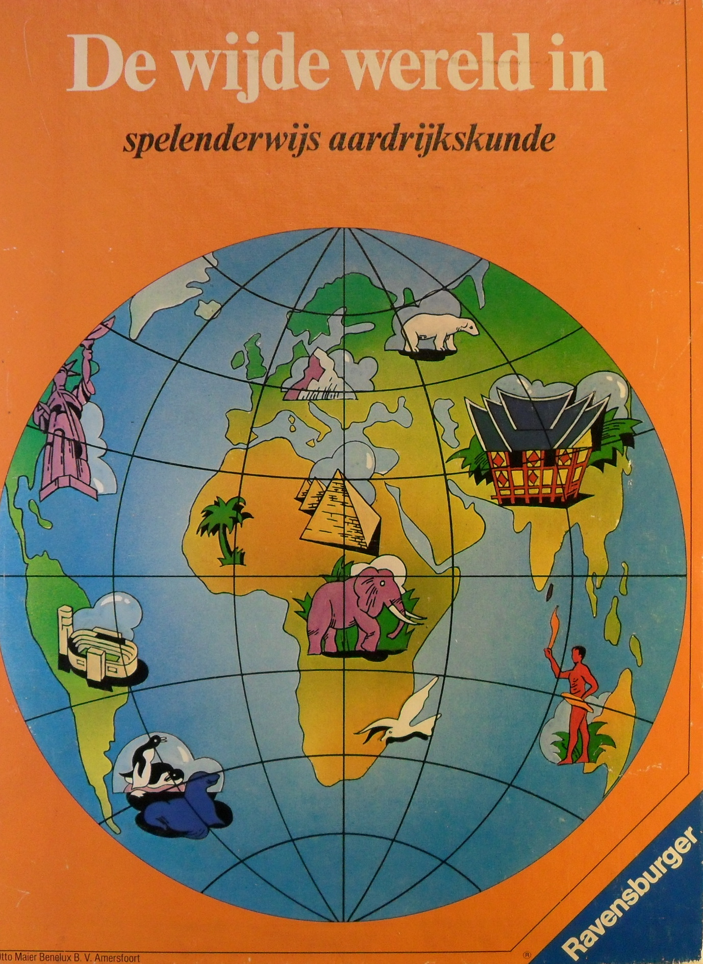 De wijde wereld in (spelenderwijs aardrijkskunde)