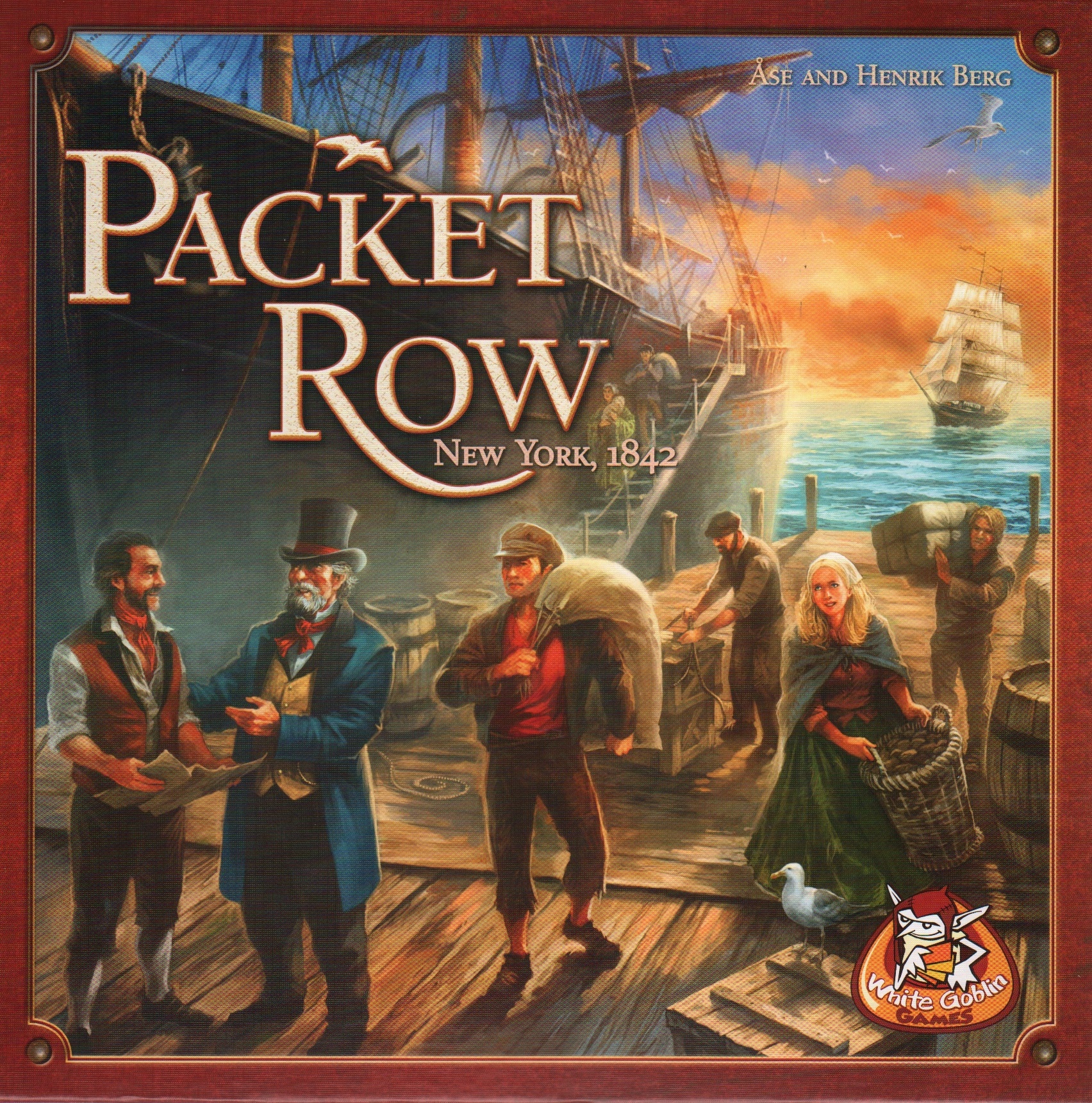Packet Row (New York 1842)