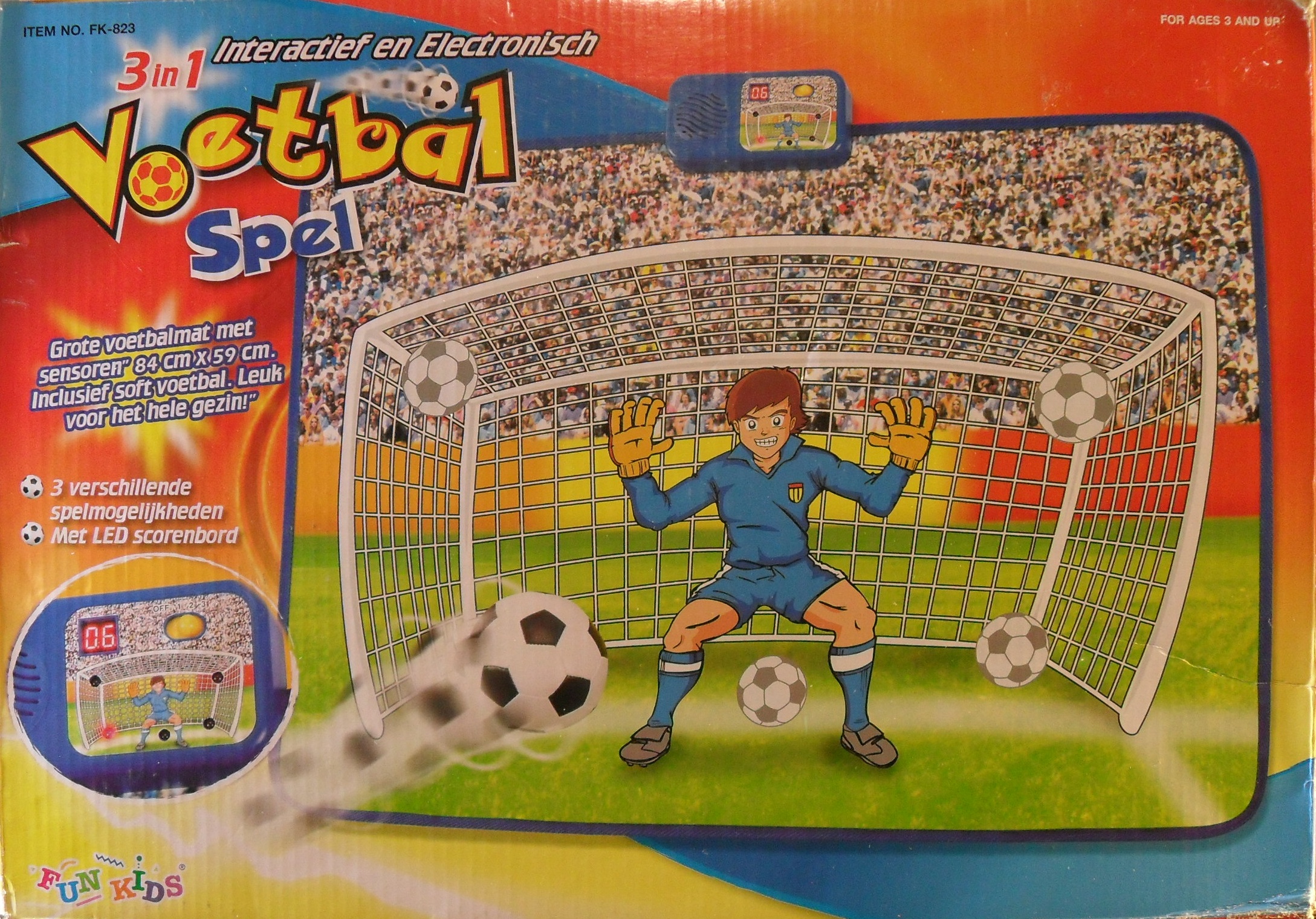Voetbal Spel - 3 in 1