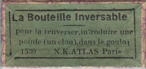 La Bouteille Inversable