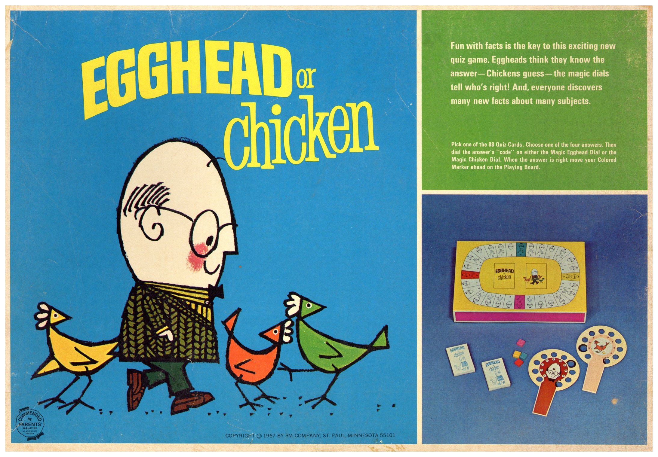 Egghead or chicken