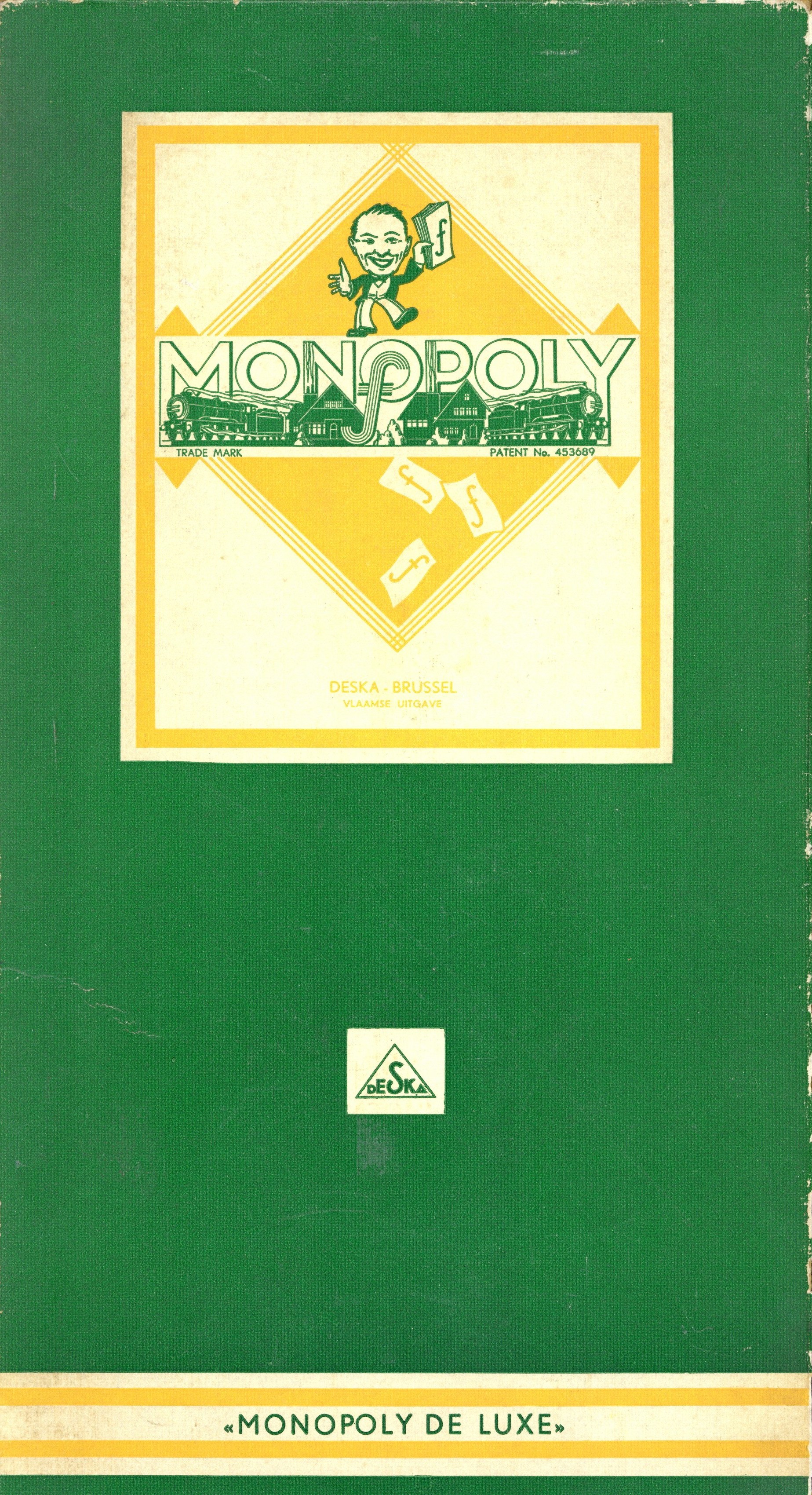 Monopoly De Luxe Vlaamse Uitgave