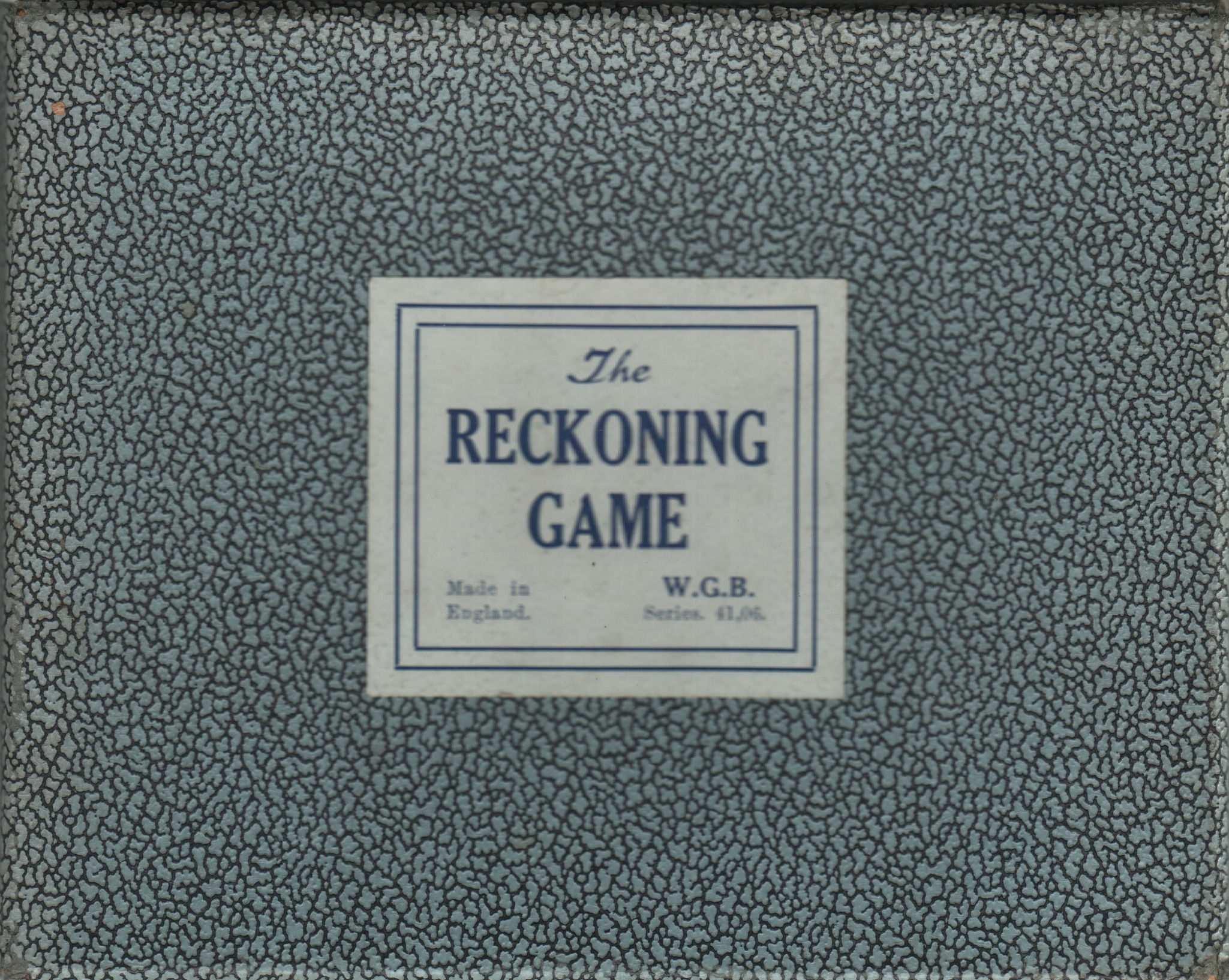 The Reckoning Game