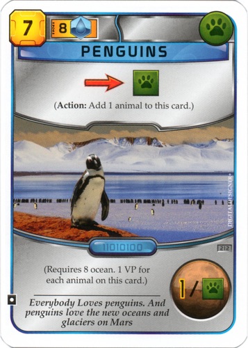 Terraforming Mars: Penguins Promo Card