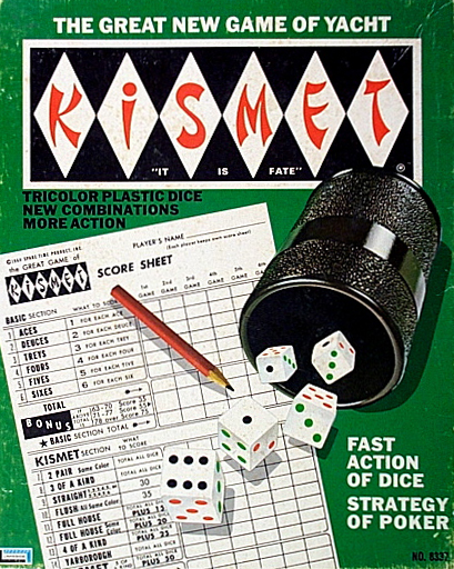 Kismet: the great new game of Yacht