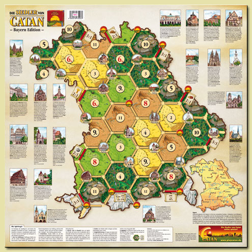 Catan Geographies: Bavaria (Bayern)