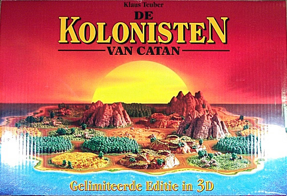 De Kolonisten van Catan: Gelimiteerde Editie in 3D