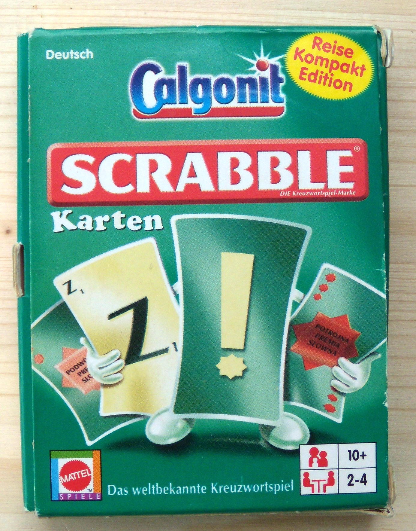 Scrabble: Karten (Reise Kompakt Edition)