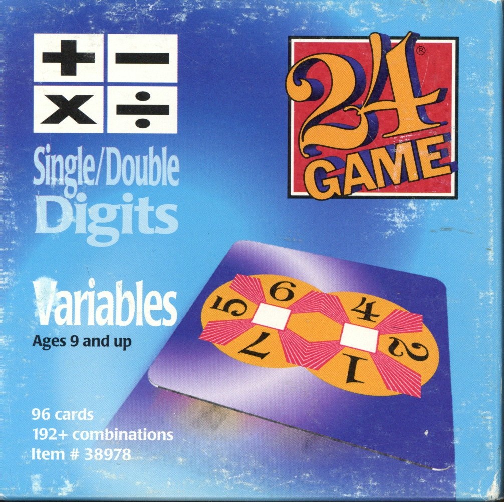 24 Game Single/Double Digits Variables